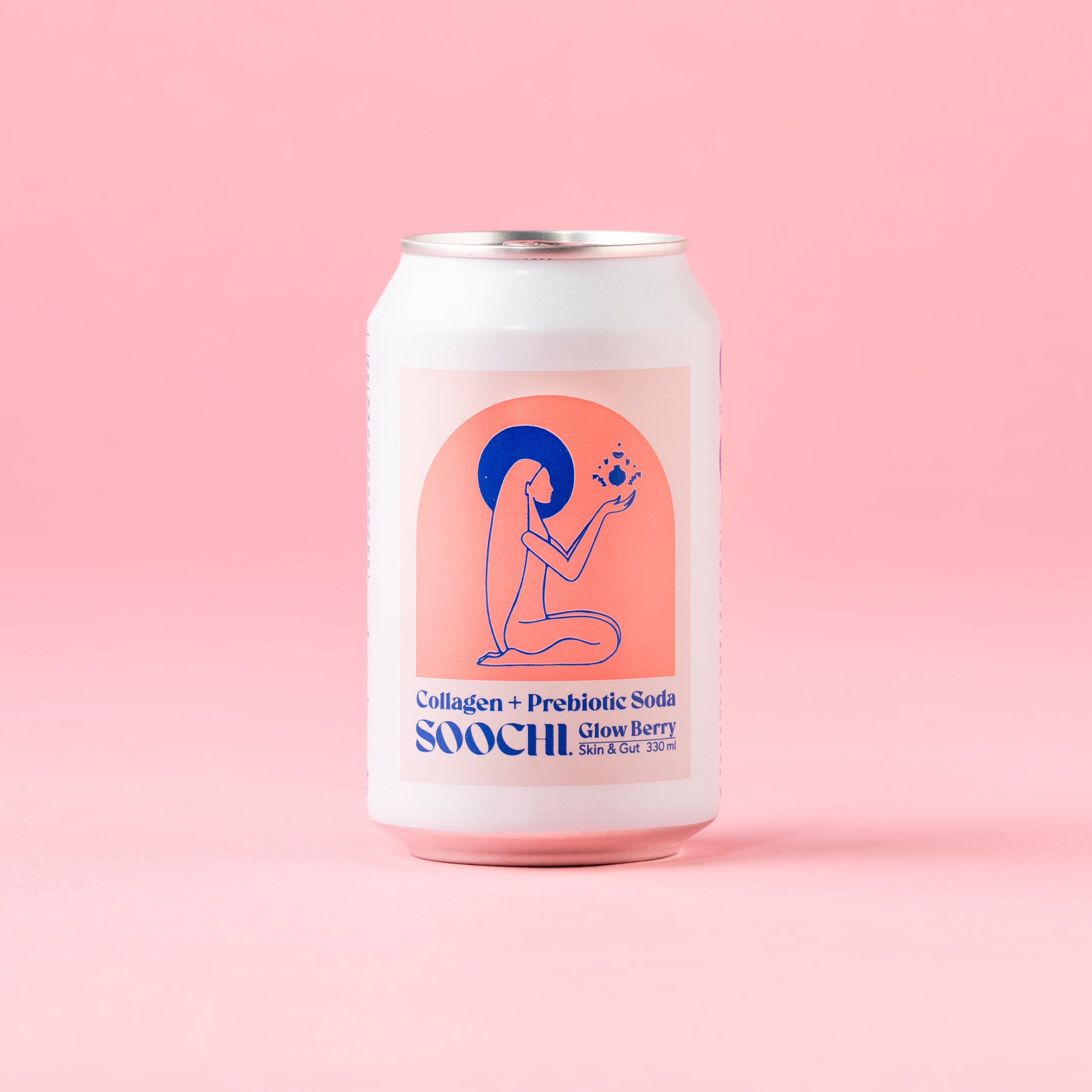 Collagen + Prebiotic Soda - Glow Berry